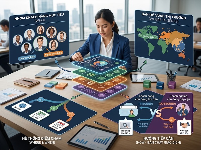Phân loại marketing theo đối tượng, kênh, thị trường và phương thức tiếp cận